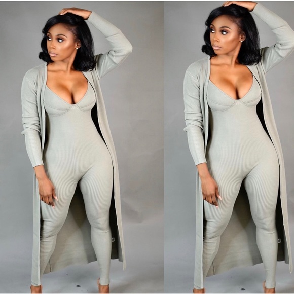 Two-piece Jumpsuit set - Picture 1 of 2